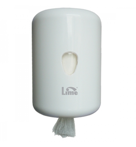 фото: Диспенсер для полотенец с центральной вытяжкой Lime белый maxi, без дозатора, 931300