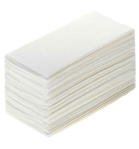 фото: Бумажные полотенца Lime комфорт листовые белые, V укладка, 200шт, 2 слоя, 220200