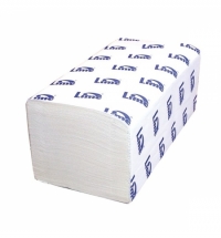 Бумажные полотенца Lime комфорт листовые белые, V укладка, 200шт, 2 слоя, 290200