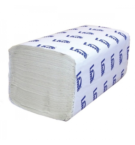 фото: Бумажные полотенца Lime листовые белые, V укладка, 180шт, 1 слой, 261254