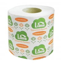 фото: Туалетная бумага Lime в рулоне, светло-серая, 29м, 1 слой, 102924