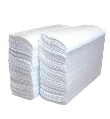 фото: Бумажные полотенца листовые Lime комфорт листовые, белые, Z  укладка, 250шт, 1 слой, 230250